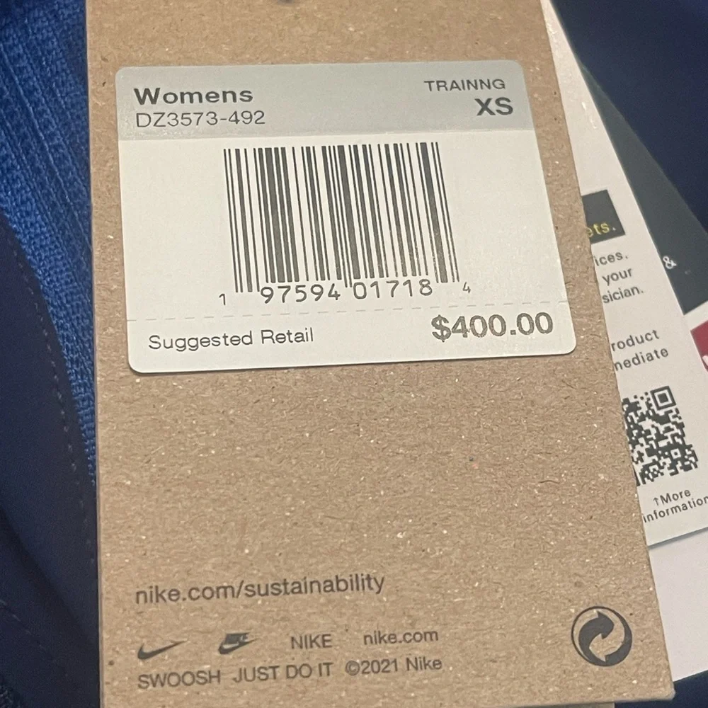 2024 Paris Nike Dri-fit ADV Full Zip Jacket Team USA Paralympics XS NEW - Picture 10 of 14